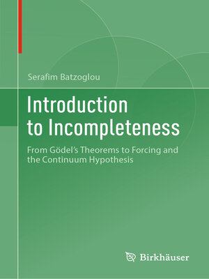 cover image of Introduction to Incompleteness